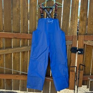 Grundens Shoreman PVC Bib Trouser Size Large NWT